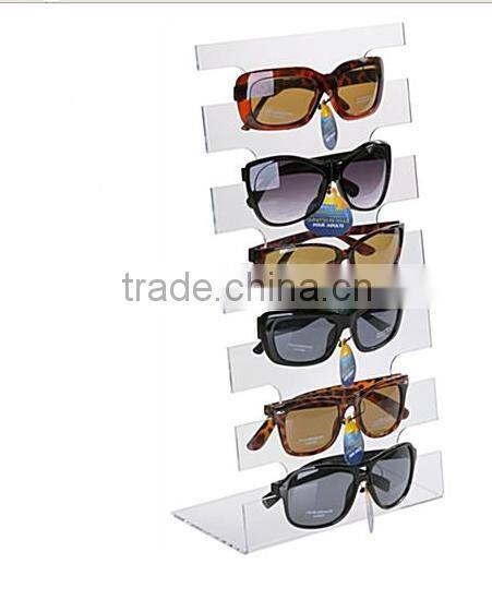 Custom size clear eye glass holder