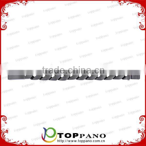 Fashion stainless steel chain jewelry plated gun black motorcyc chain bracelet stainless steel mess men chain bracelet for sale