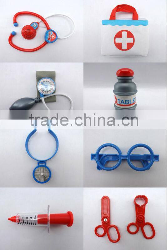 Play At Home 11 PCS plastic doctors sets for kids