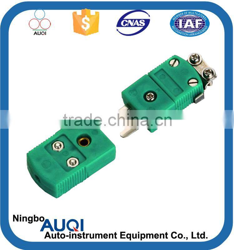 Thermocouple accessory cable connector, waterproof electrical connector, female k type thermocouple connector