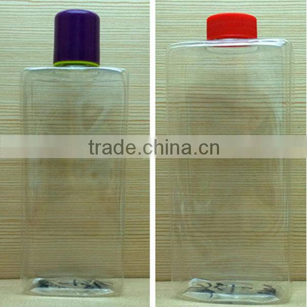 750ml high quality clear plastic bottles with pump for hand sanitizer shampoo hair washing products