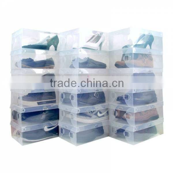plastic shoe storage box
