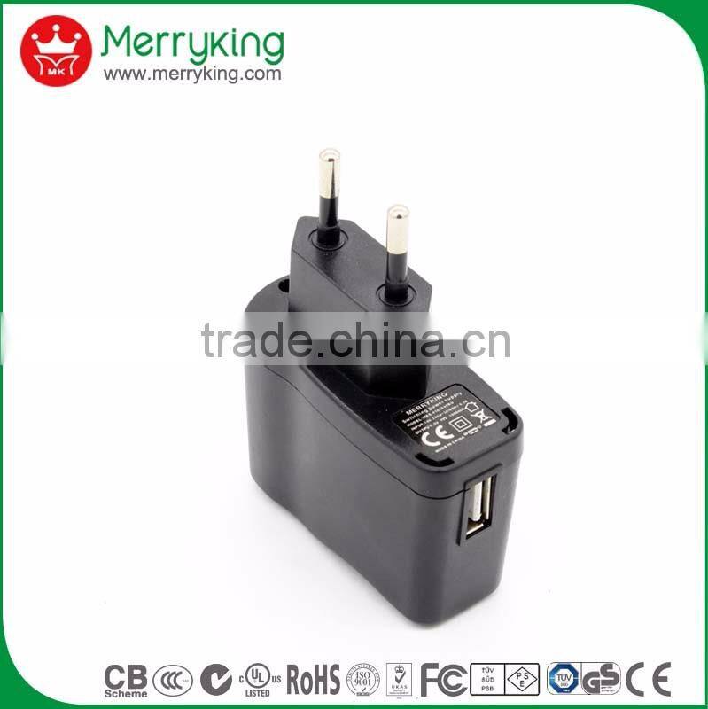 international usb charger single port 5v 1a 2a 2.1a usb adapter