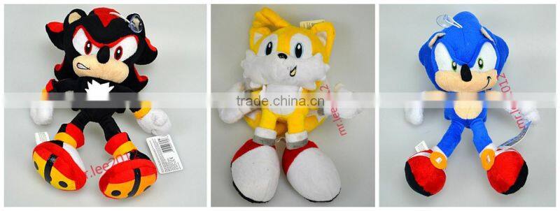 Sonic the Hedgehog Knuckles 25.5cm/10"Plush Doll Figure Toy SEGA