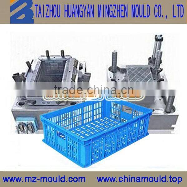 customer made high quality plastic turnover crate mould