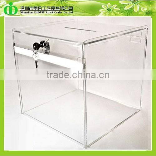 DDD-0092 Trade Assurance Shenzhen Factory Wholesale Acrylic Election Box