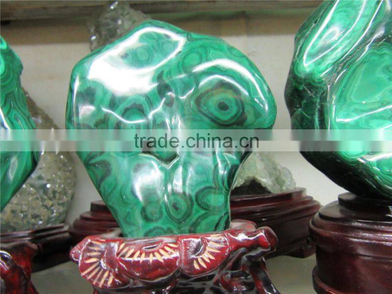 Hot Sale Natural Gemstone /malachite Quartz Crystal Rough Stones