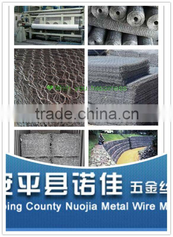 high quality stone cage cheap galvanized hexagonal wire mesh from factory