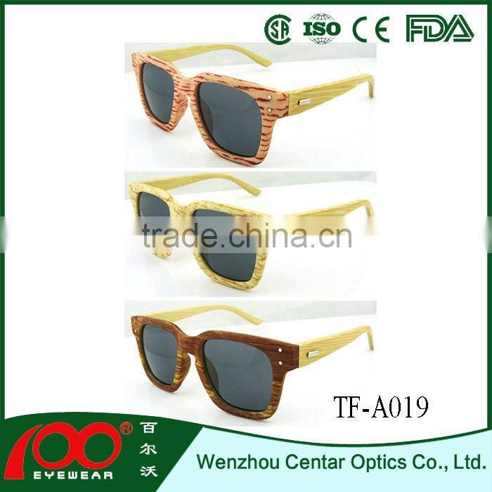New design fashion low price cheap vintage sunglasses , wood polarized sunglasses , Bamboo sunglasses