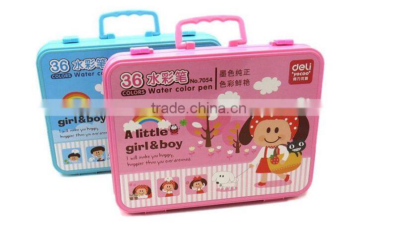 Deli Stationery Watercolor Pen Student Children Use Drawing Watercolor pen Model 7054