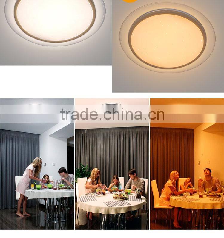 Switch CCT Changeable Ultra-thin Home Decorative Starry Ceiling LED Light with 3 Years Warranty