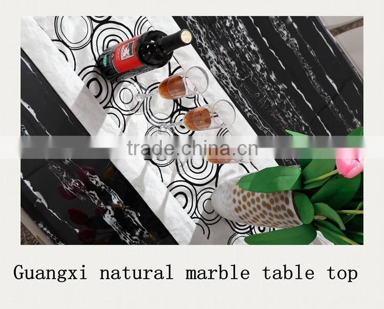 2016 cheap marble used dining room furniture for sale