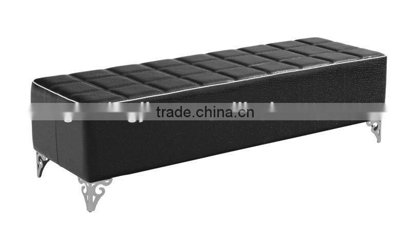 5 seaters black waiting chairs K107