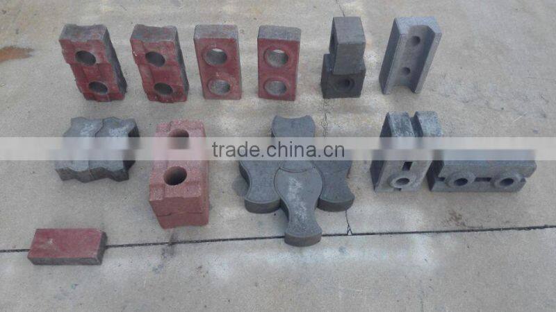 hydraulic block making machine small clay brick making machine interlocking brick making machine price 1-25