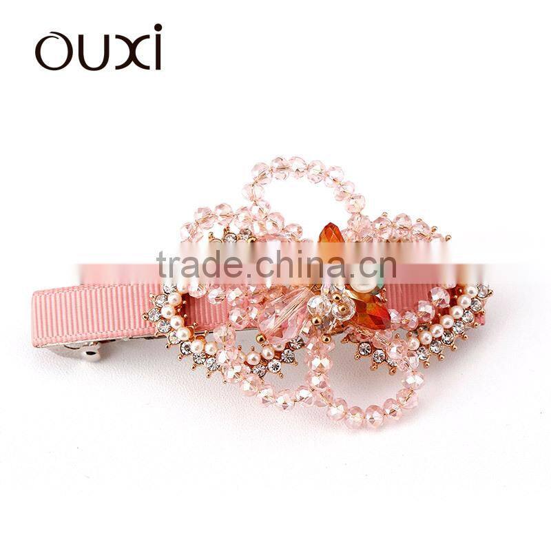 2015 OUXI fashionable handmade mink hair accessories 90020