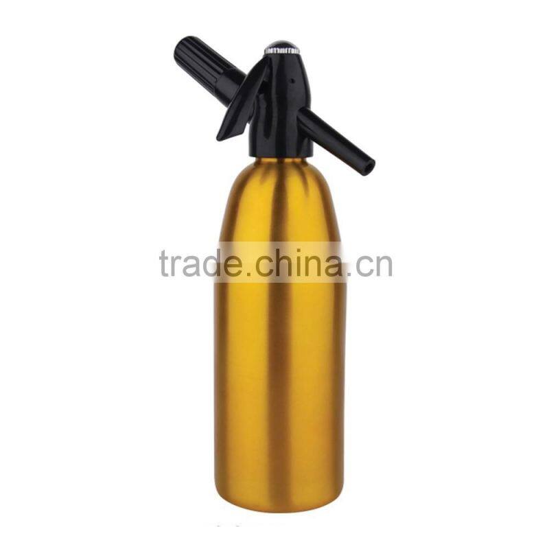 1000ml Red Coated Aluminum Soda Siphon