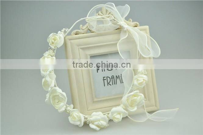 Fashion White Flowers Hair accessory indian wedding garland tassel garland new style