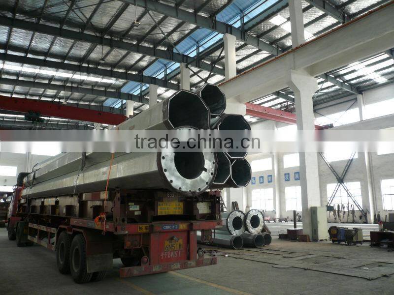 lighting steel poles