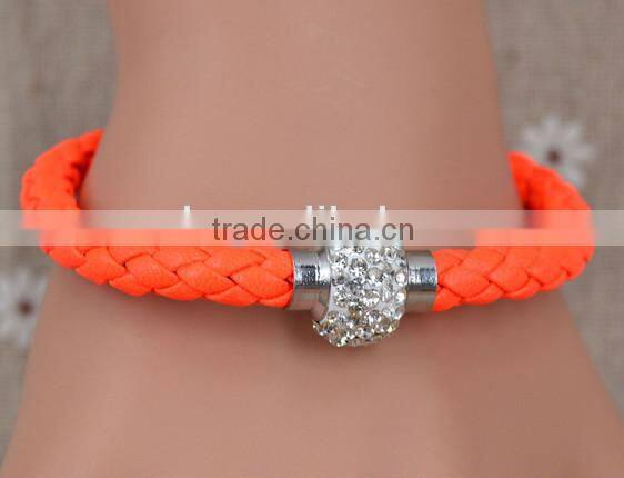 fashion Woven diamond bracelet