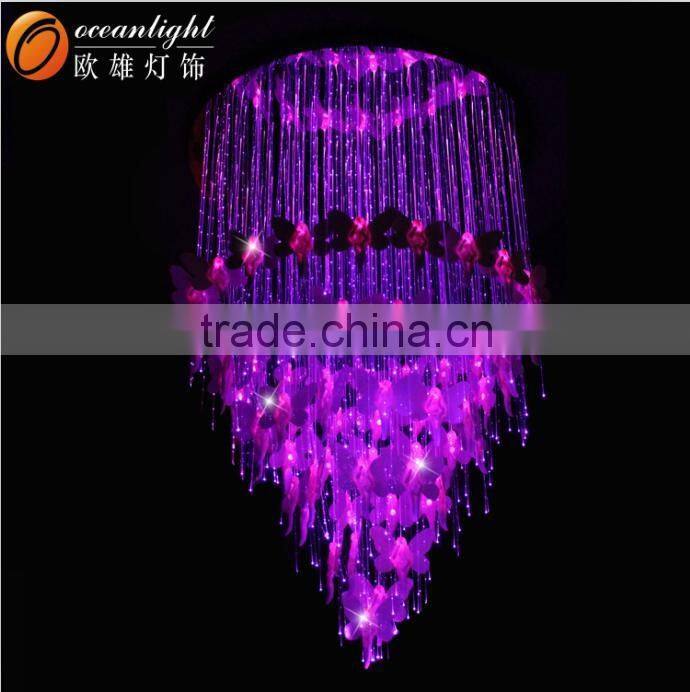 Fiber optic light fiber optic chandelier led fiber optic fabric OM099W
