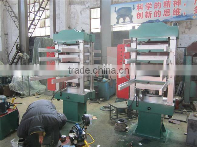 Rubber tiles production line/floor tiles making machine/rubber tile press