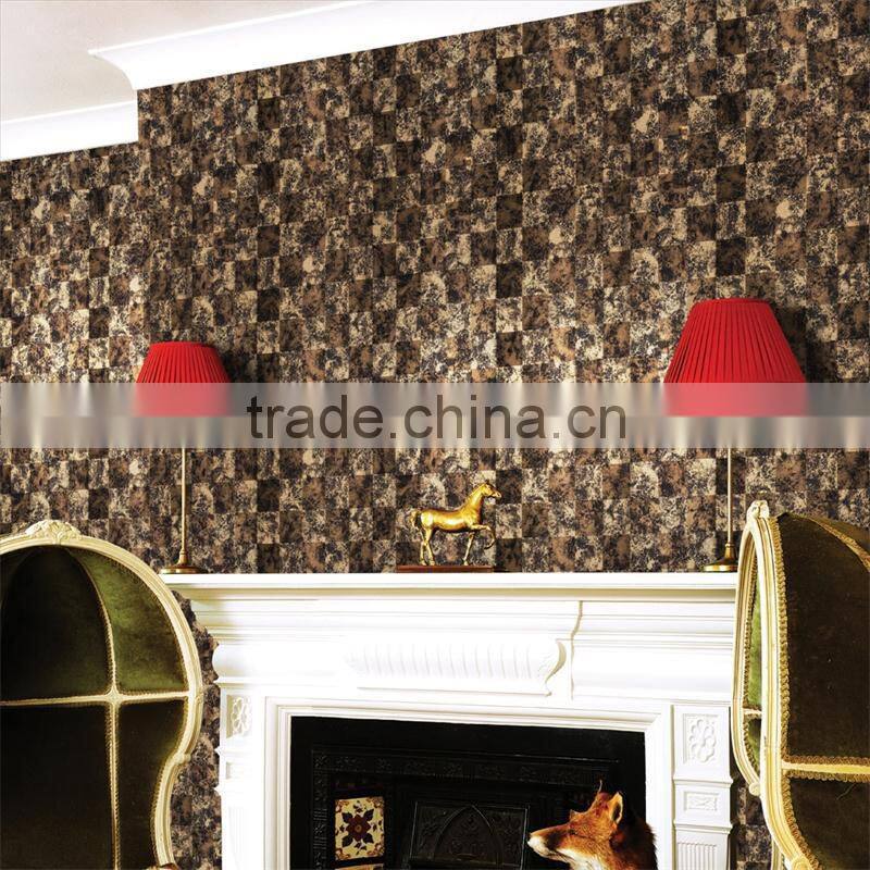 2015 new chinese pattern design wallpaper for shop decoration