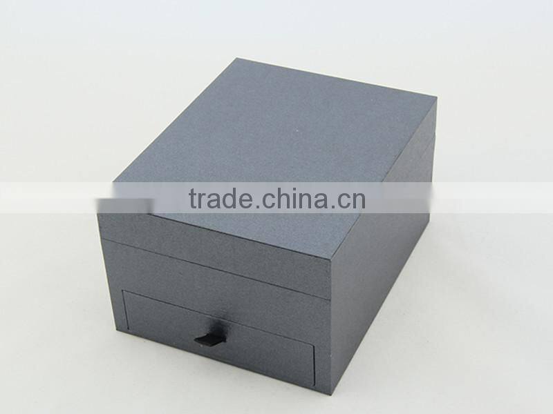 Luxury storage box with drawer for jewelry packaging / custom jewelry box