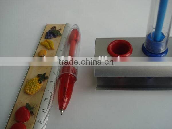 stand up 3 in 1 popular gift ballpoint pen with pen holder