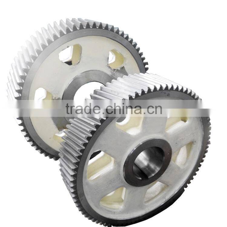 Casting transmission spur gearbox gears