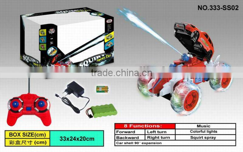 2013 NEW! 8 function bubble rc car PAF333-SS03