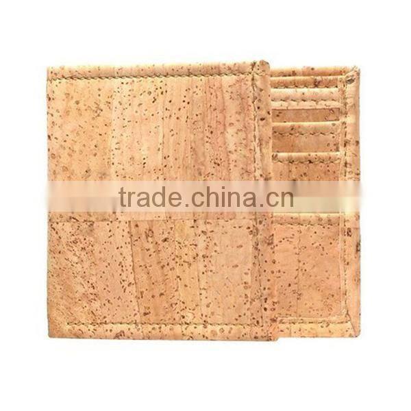 2016 Boshiho men's cork wallet Wallet Coins Holder