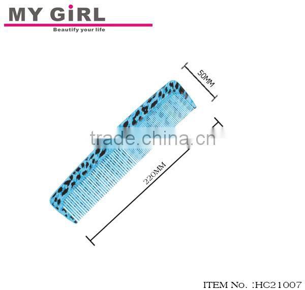 MY GIRL new arrival sexy leopard hot transfer printing women back combing