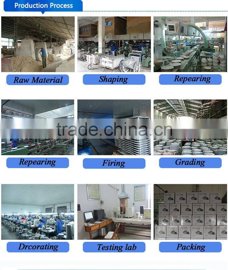 China supplier high quality Beautiful Ceramic Dinner Set With Flower For Wal-Mart