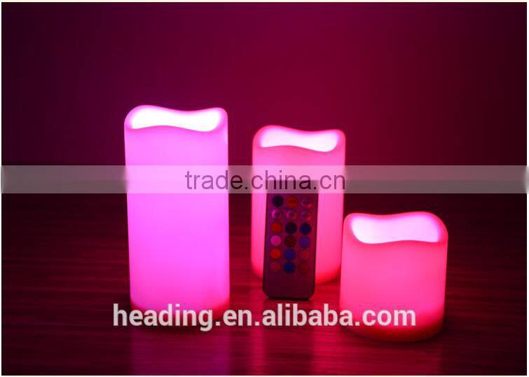 18 keys controller remote control electronic LED candles for party and wedding