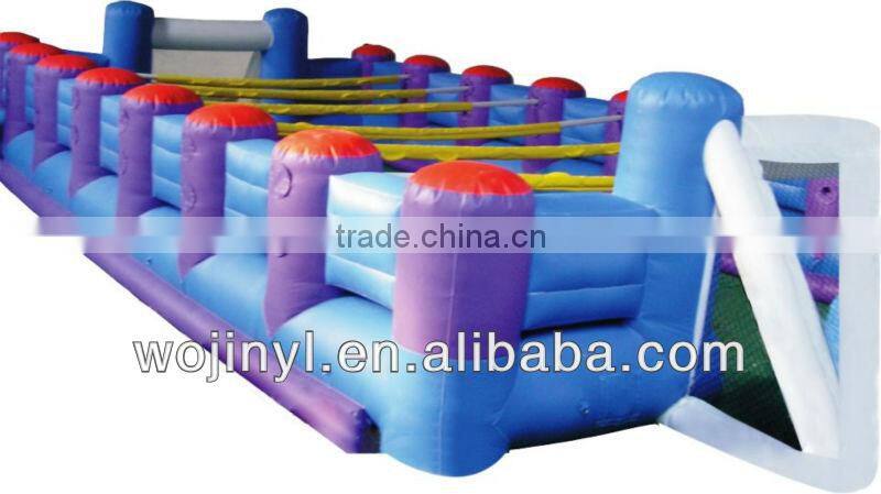 new and exciting inflatable table soccer field