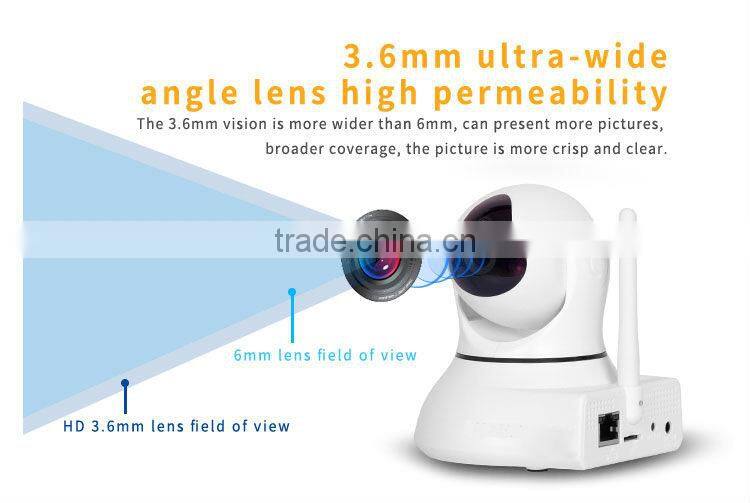 360 pan/Tilt high resolution 3.6mm lens ip camera wireless CCTV camera ip camera with sim card