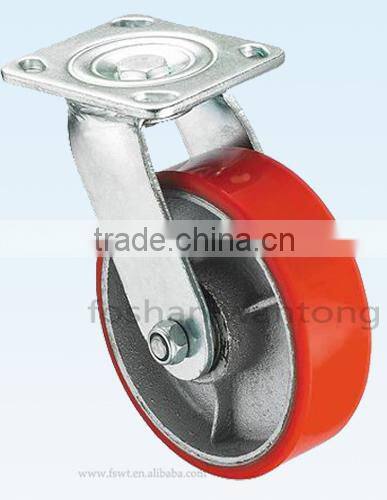 1.5-3 Inch Cast Iron Rubber Wheel Caster