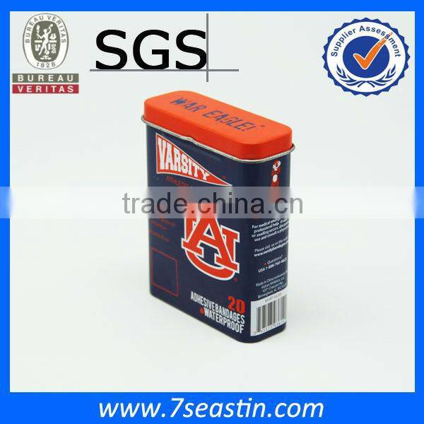 metal tin box for brand-aid