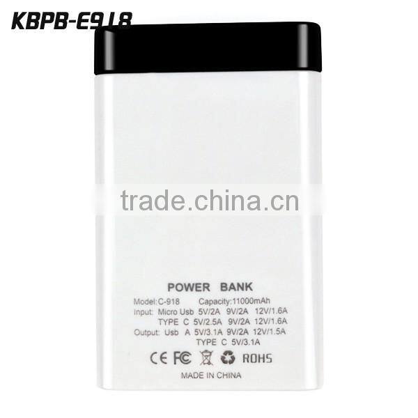 2016 Promotional LED torch light 5200mAh power bank for smartphone