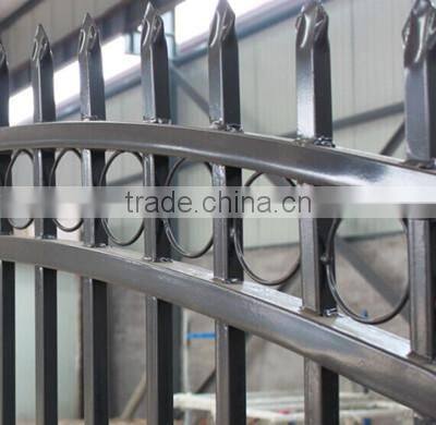 ISO9001 Most popular Assembled Zinc Steel Fence