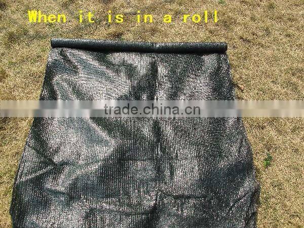 Dark green high shielding capacity sun shade net