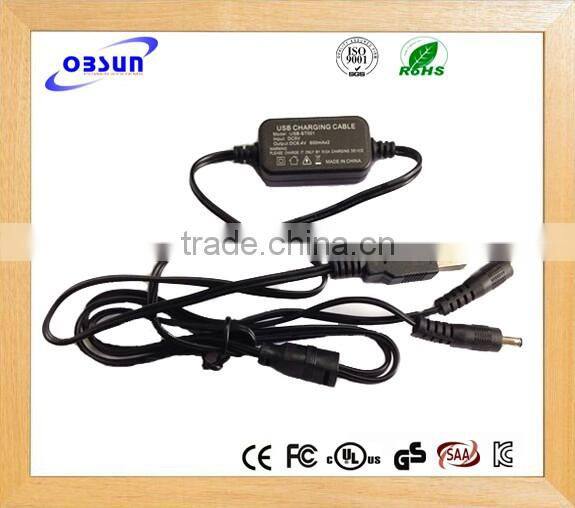 Mini 8.4V DC USB Charger Cable