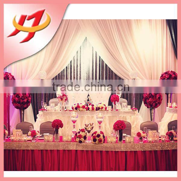 Cheap wholesale fancy wedding stage backdrop decoration for party