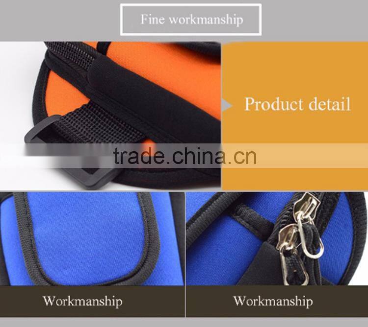 New arrival wholesale smart waterproof phone fashion sport arm bag