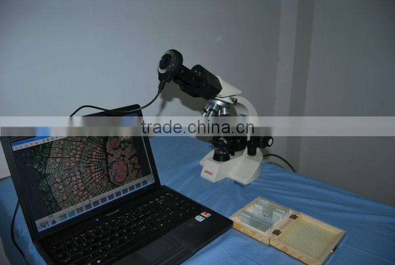RoHS proved MEM1300 USB microscope camera equipped with relay lens and professional imaging software of Future Win Joe