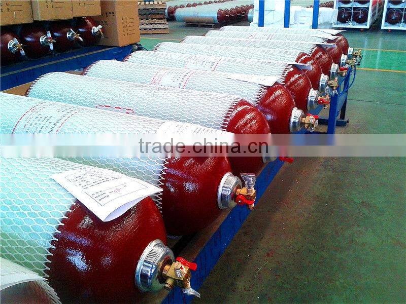 75L Type 2 fiberglass CNG cylinder for vehicle