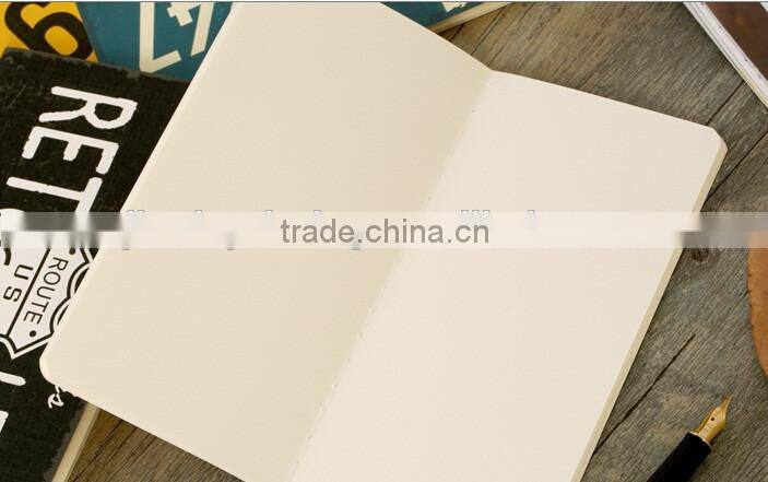 License Plate Design Kraft Paper Notebook/2016 New Design Pocket Notebook