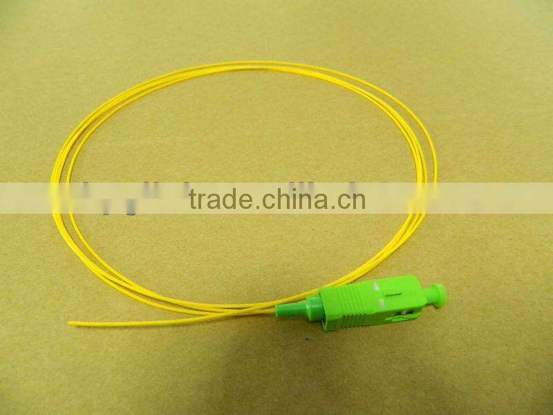 High Quality fiber optical sc/apc pigtail,5m sc optic pigtail for network solution