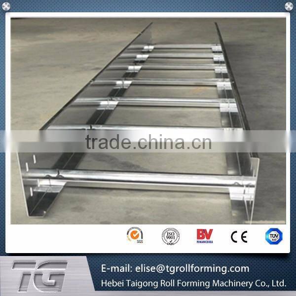 Simple style ladder-type cable tray unit side