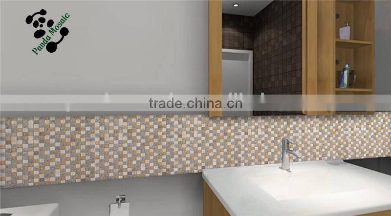 SMS04 Swimming Pool mosaic China Jade Glass mosaic Melt mosaic Tile